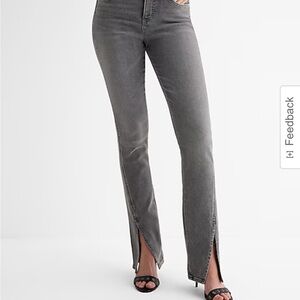 Express Skyscraper NWOT gray Jeans 8